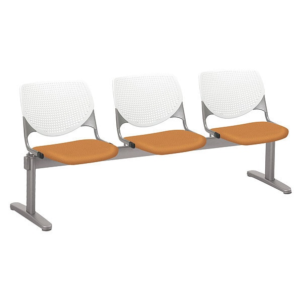 Kfi Kool Beam Seat Beam Seating, Fiesta Back, 71 in W 22" L 31" H - 2300BEAM3-P08-FIESTA