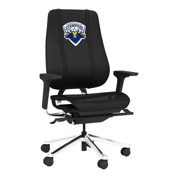 Dreamseat PhantomX Mesh Gaming Chair with Nashville Stampede Primary Logo - DSPHGMCHRBKJCKT-PSPBR0040A