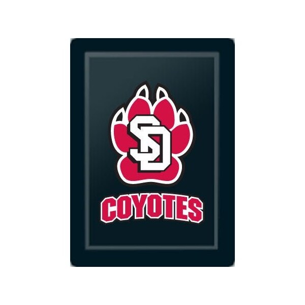 Dreamseat Xpression Pro Gaming Chair with South Dakota Coyotes with Paw Logo - XZXPPRO032-PSCOL13097A