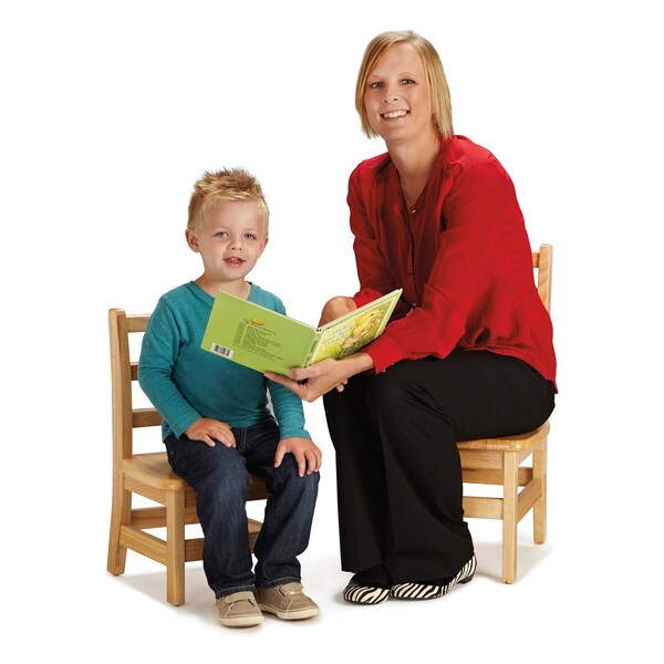 Jonti-Craft Instructors Ladderback Chair, 12 in. Height - 5982JC