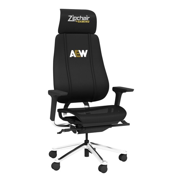 Dreamseat PhantomX Mesh Gaming Chair with All Elite Wrestling Primary Logo - DSPHGMCHRBKJCKT-PSAEW0000A
