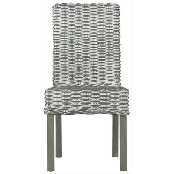 Safavieh Wheatley Side Chair Grey And White Wash - FOX6525A-SET2