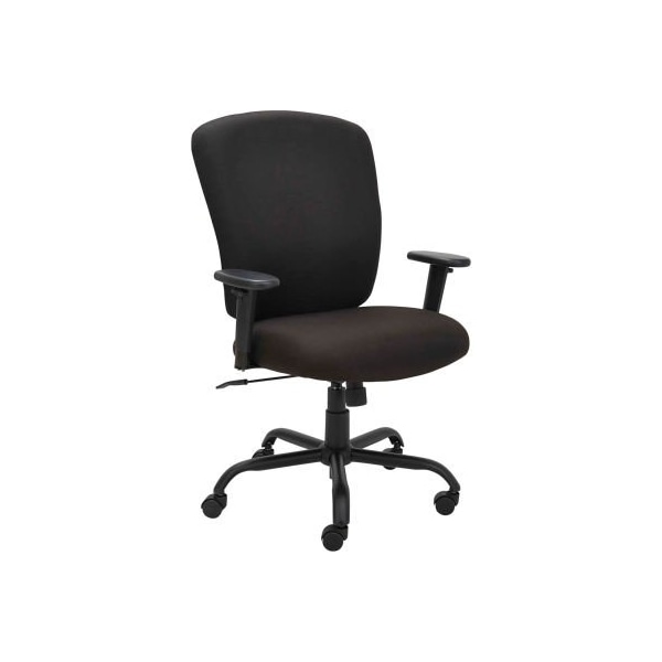 Alera Alera Big and Tall Fabric Chair - Black - Mota Series - MT4510