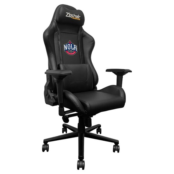 Dreamseat Xpression Pro Gaming Chair with New Orleans Pelicans NOLA Logo - XZXPPRO032-PSNBA31084A
