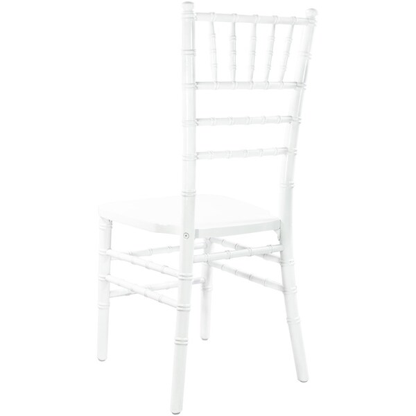 Flash Furniture Advantage White Chiavari Chair - WDCHI-W