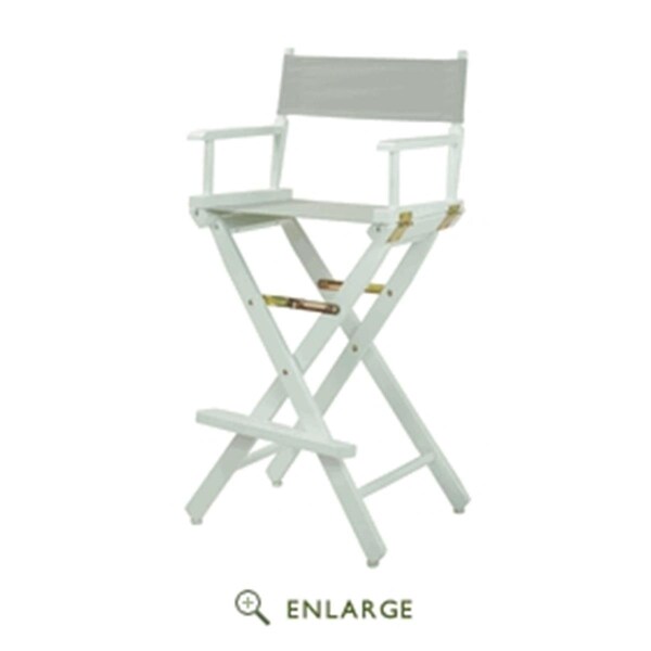 Betterbeds 230-05-021-18 30 in. Directors Chair Honey Oak Frame with Gray Canvas - BE4269201