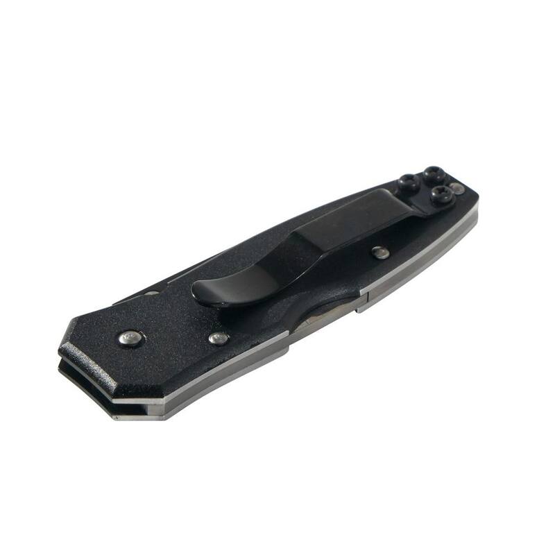 Klein Tools 2.75 in. Stainless Steel Straight Edge Tanto Pocket Knife - 44052BLK