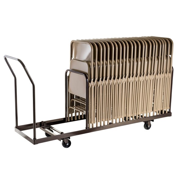 National Public Seating Folding Chair Dolly For Vertical Storage, 35 Chair Capacity - DY-35