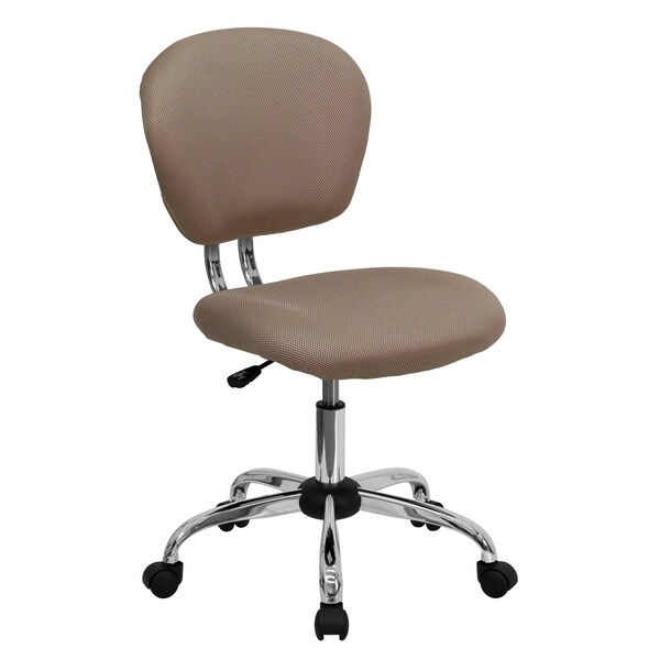Flash Furniture Task Chair, 17-1/4" to 21", Coffee Brown - H-2376-F-COF-GG