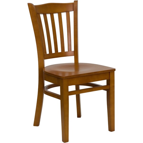 Flash Furniture Hercules Restaurant Chair, 17-1/2 in W 20-3/4" L 34-1/2" H - XU-DGW0008VRT-CHY-GG