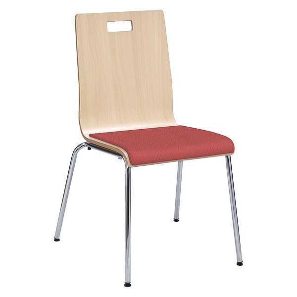 Kfi Cafe Chair, Ntrl, Lipstick - 9222-NA-LIPSTICK