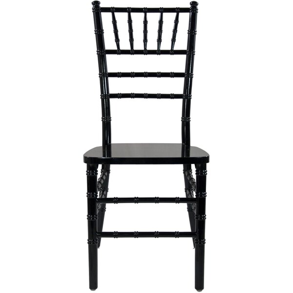Flash Furniture Advantage Black Wood Chiavari Chair - WDCHI-B