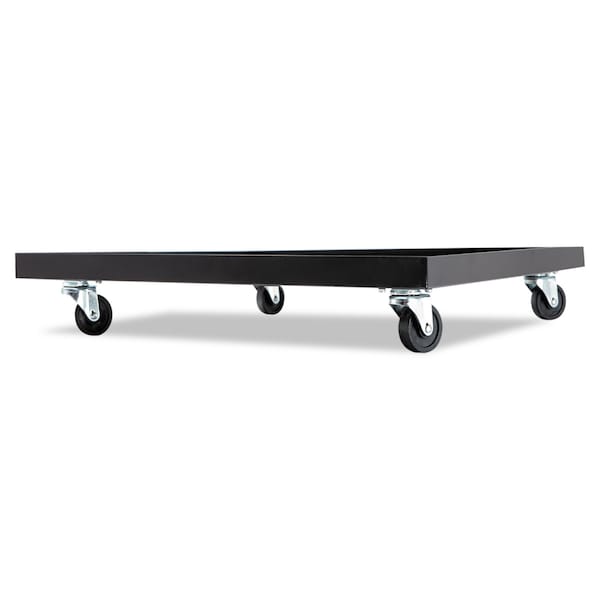 Alera Stacking Chair Dolly, 22.44w x 22.44d, Black - ALESCCART