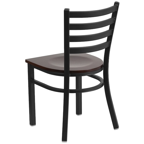 Flash Furniture Hercules Restaurant Chair, 16-1/2 in W 17" L 32-1/4" H - XU-DG694BLAD-WALW-GG