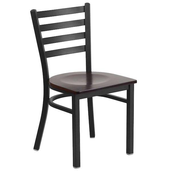 Flash Furniture Hercules Restaurant Chair, 16-1/2 in W 17" L 32-1/4" H - XU-DG694BLAD-WALW-GG