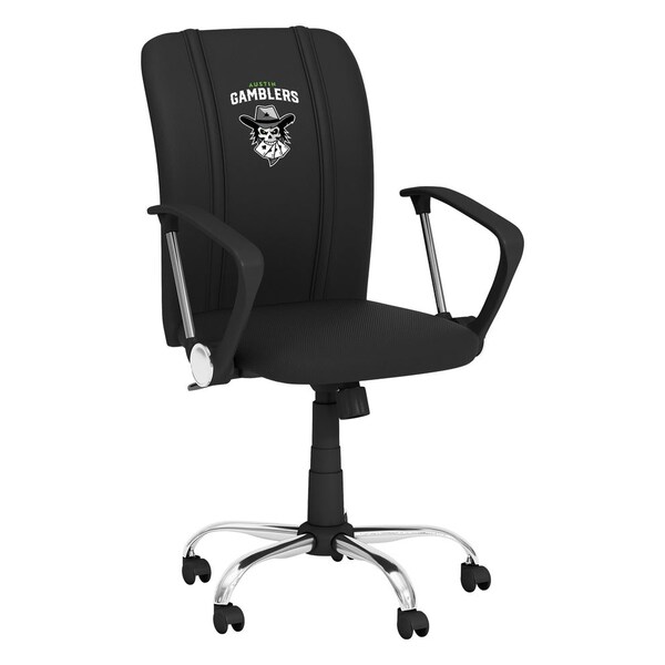 Dreamseat Curve Task Chair with Austin Gamblers Primary Logo - XZOCCURVE-PSPBR0015