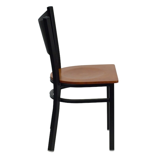Flash Furniture Hercules Restaurant Chair, 17-1/4 in W 20" L 33-1/4" H, Plywood Seat - XU-DG-60099-COF-CHYW-GG