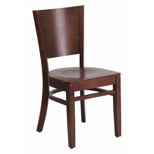 Flash Furniture Lacey Restaurant Chair, 17-1/4 in W 20-1/2" L 33-1/2" H - XU-DG-W0094B-WAL-WAL-GG