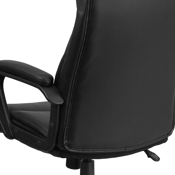 Flash Furniture Executive Chair, Black Seat, Leather Back - GO-2196-1-GG