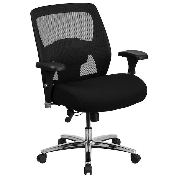 Flash Furniture Mesh Back Black Seat Executive Chair - GO-99-3-GG