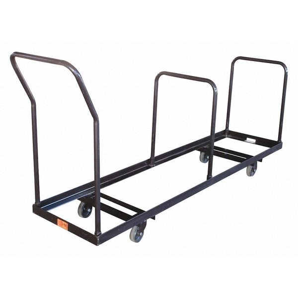 Zoro Select Folding Chair Dolly, 1000 lb. Load Capacity, Holds 35 Chairs - 3KYH7