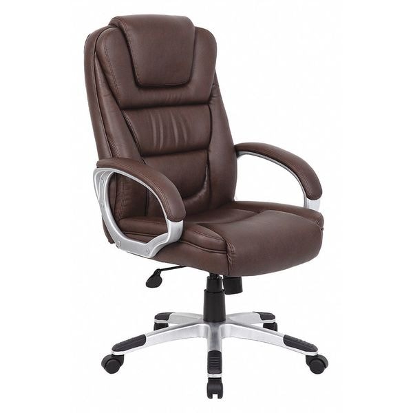 Zoro Select Executive Chair, High Back, Leather Seat - 452R16