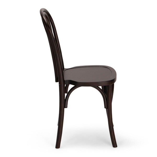 Atlas Commercial Products Madison Bentwood Chair, Ebony - BWC45BL