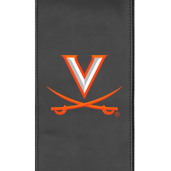 Dreamseat Curve Task Chair with Virginia Cavaliers Primary Logo - XZOCCURVE-PSCOL13296