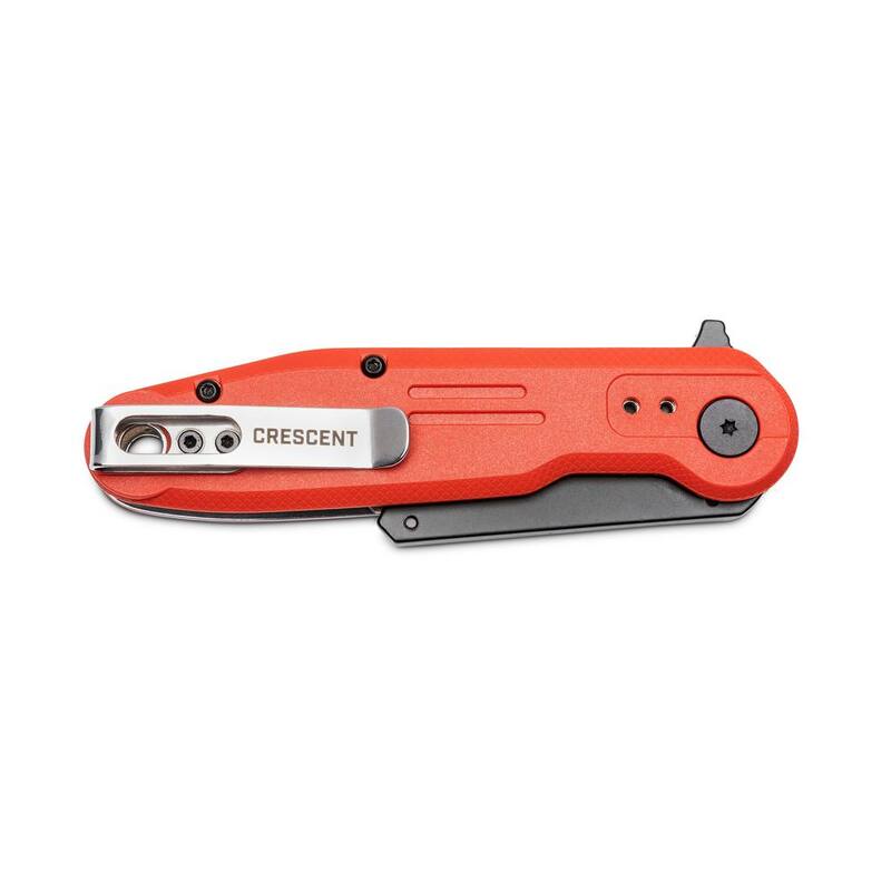 Crescent Hybrid Everyday Carry Folding Utility Knife with Quick Change Blade - CTKFHEDC