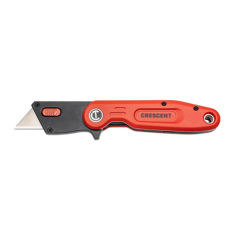 Crescent Hybrid Everyday Carry Folding Utility Knife with Quick Change Blade - CTKFHEDC