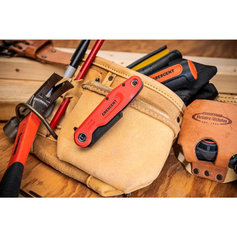 Crescent Hybrid Everyday Carry Folding Utility Knife with Quick Change Blade - CTKFHEDC