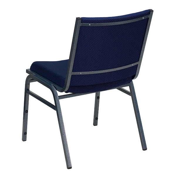 Flash Furniture Fabric Stack Chair, Navy - XU-60153-NVY-GG