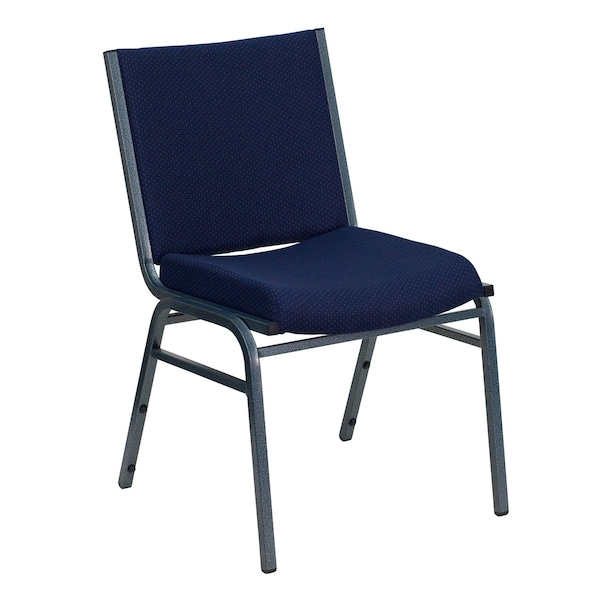 Flash Furniture Fabric Stack Chair, Navy - XU-60153-NVY-GG