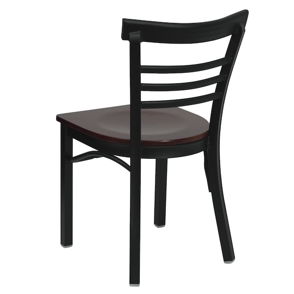 Flash Furniture Hercules Restaurant Chair, 17 in W 19-1/2" L 31-3/4" H - XU-DG6Q6B1LAD-MAHW-GG