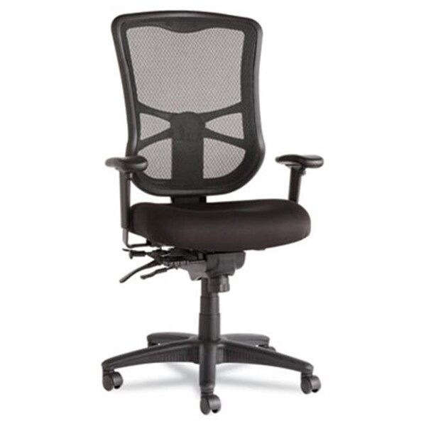 Alera Alera EL41ME10B Elusion Series Mesh High-Back Multifunction Chair  Black - EL41ME10B