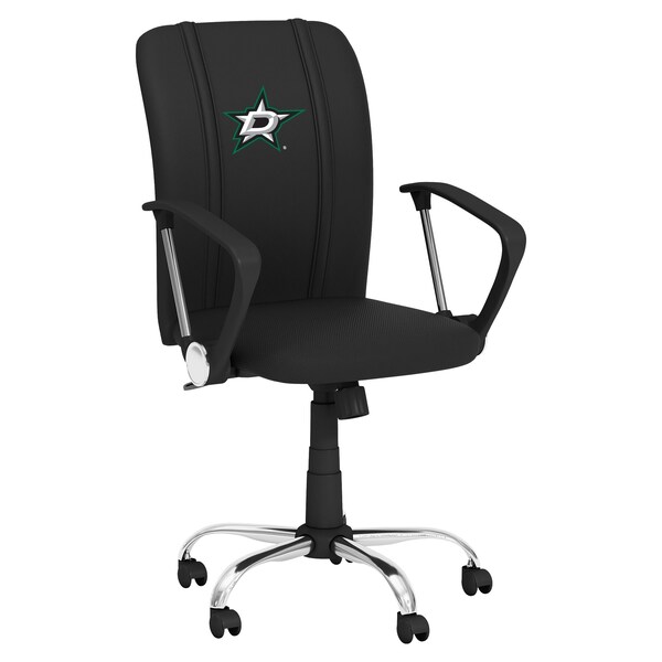 Dreamseat Curve Task Chair with Dallas Stars Logo - XZOCCURVE-PSNHL40091