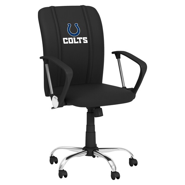 Dreamseat Curve Task Chair with Indianapolis Colts Secondary Logo - XZOCCURVE-PSNFL20066