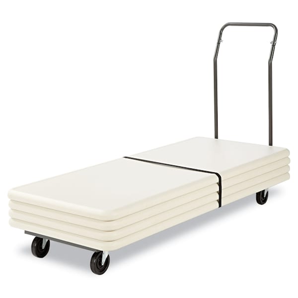 Alera Fold Table Cart, 20-3/4"x50-5/8", 75-3/8" - ALEFTCART