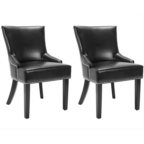 Safavieh Gavin Black Side Chair - MCR4700C-SET2