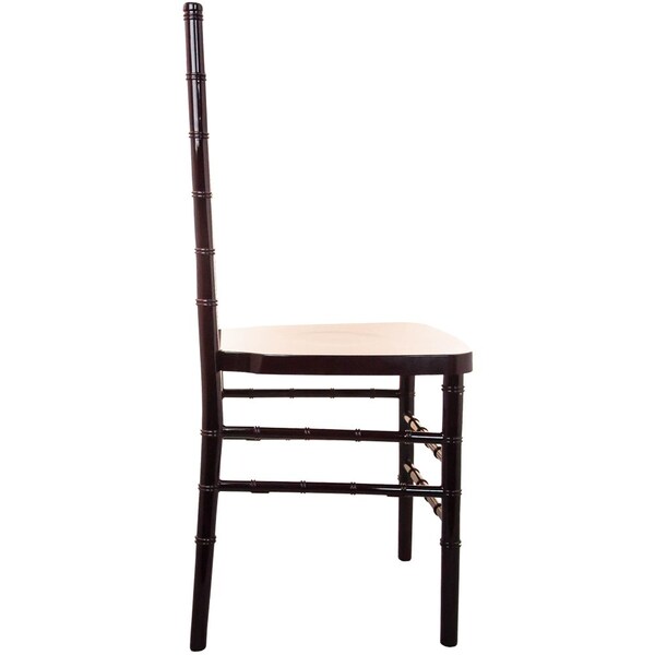 Flash Furniture Advantage Mahogany Resin Chiavari Chair - RSCHI-M