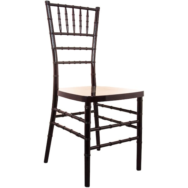 Flash Furniture Advantage Mahogany Resin Chiavari Chair - RSCHI-M