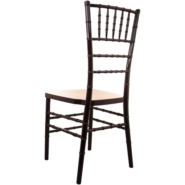 Flash Furniture Advantage Mahogany Resin Chiavari Chair - RSCHI-M