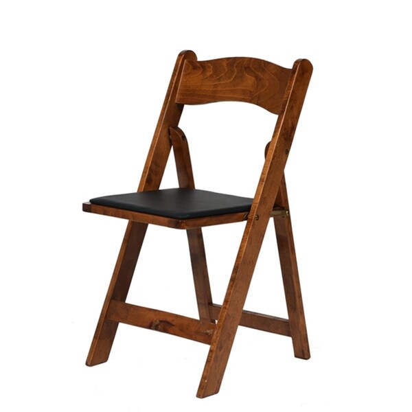 American Classic A-101-FRW Wood Folding Chair Mahogany Red - A-101-FRW-WEB1