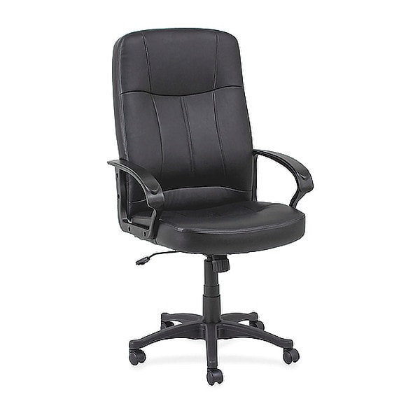 Lorell Lorell Executive Desk Chair, Seat Height Range: 17-3/4" to 21-1/4" - LLR60120