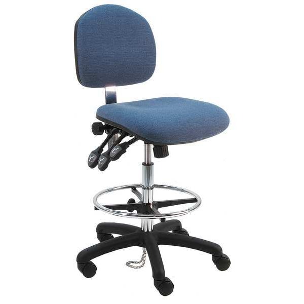 Benchpro Ergonomic Chair Ergonomic Chair, 21" to 31" Height, Fabric, Blue - LNT-DFB-TLC-WW-BLUE