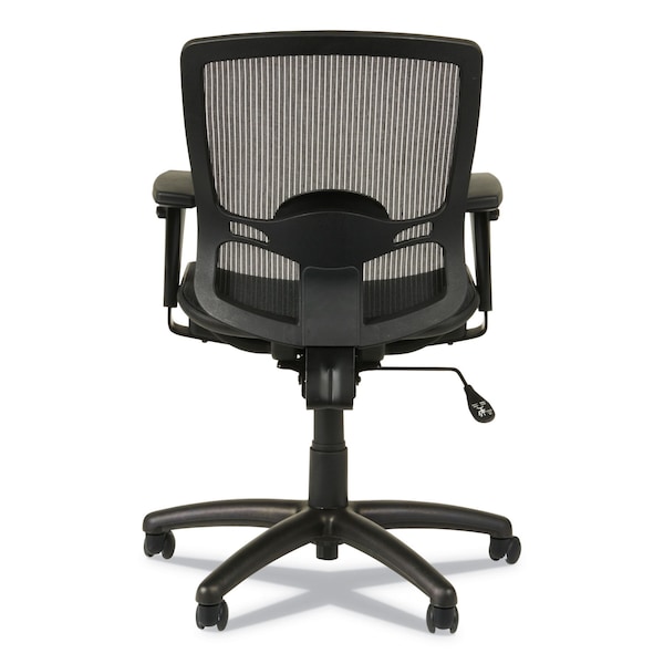 Alera Etros Chair, Black Back, 25 in W 26-1/4" L 39-3/8" H, Loop, Mesh Seat - ALEET4218