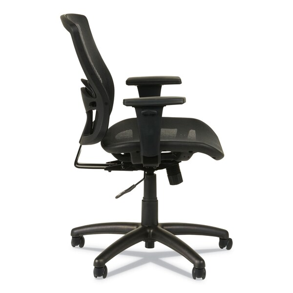 Alera Etros Chair, Black Back, 25 in W 26-1/4" L 39-3/8" H, Loop, Mesh Seat - ALEET4218