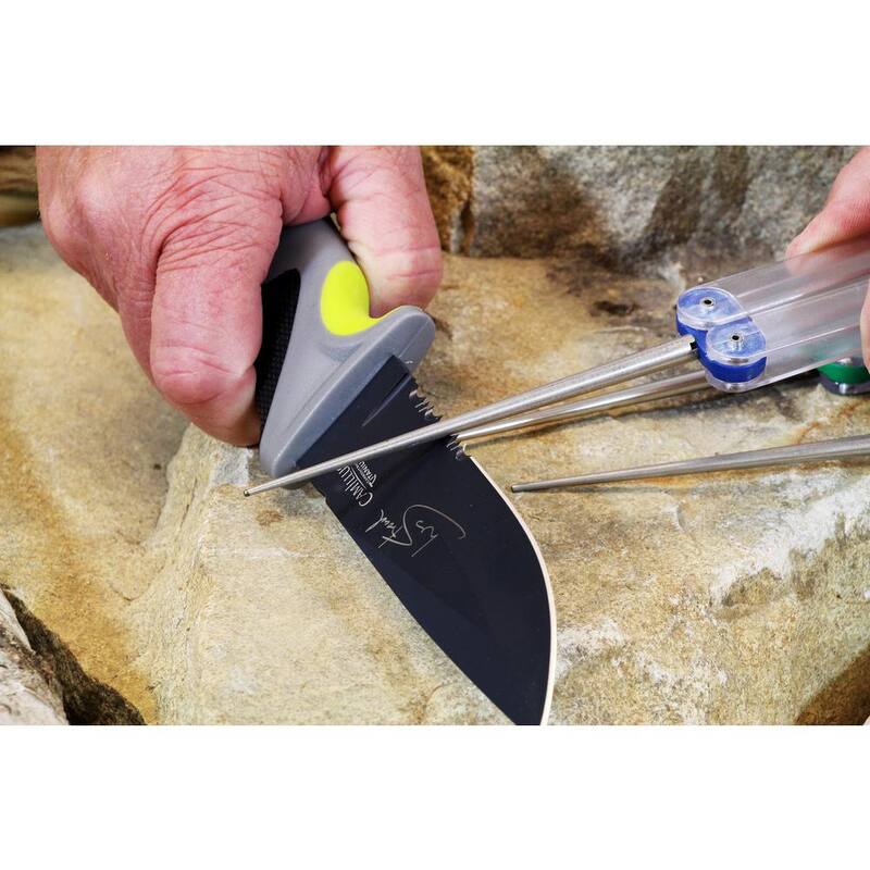 DMT 9.5 in. Diafold Serrated Knife Sharpener Coarse Handheld Sharpener - FSKC