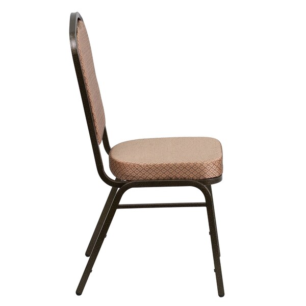 Flash Furniture Hercules Banquet Chair, 17-1/4 in W 20-1/4" L 38" H, Fabric Seat - FD-C01-GOLDVEIN-GO-GG