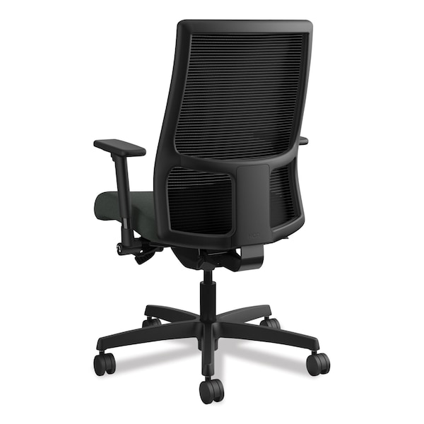 Hon Ignition Mesh Mid-Back Work Chair, Iron O, Padded T-Bar, Mesh, Iron Ore - HIWM2.A.H.M.CU19.T.SB